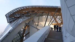 Les "icebergs" de la Fondation Louis-Vuitton